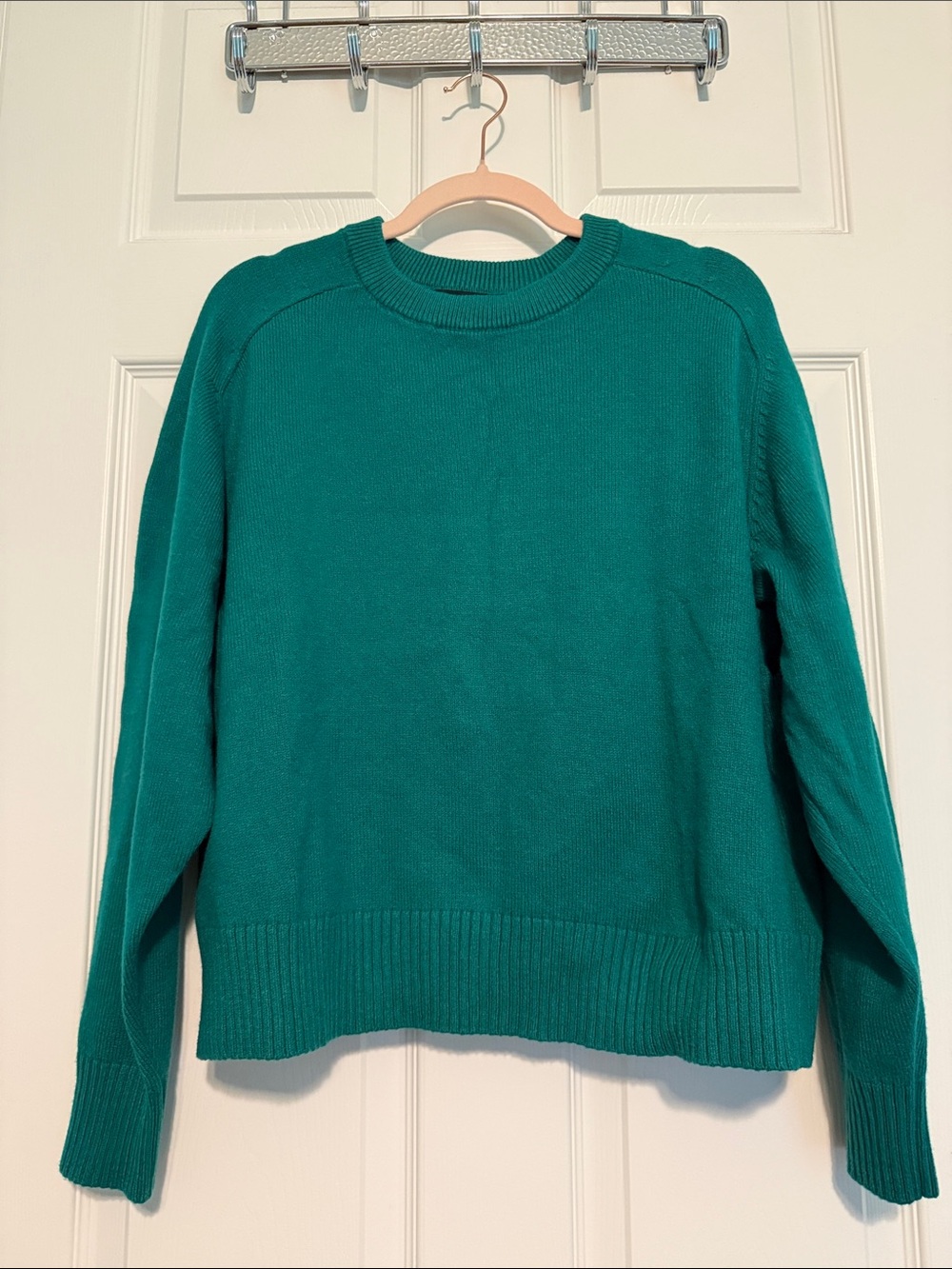 Banana Republic Teal Crewneck Sweater